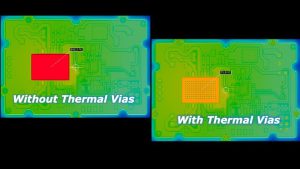 thermal vias